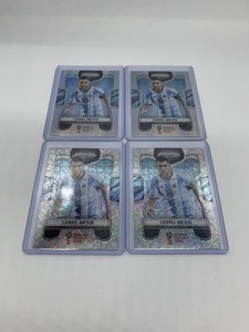 2018 PANINI PRIZM WORLD CUP SOCCER HYPER + LAZER LIONEL MESSI LOT (4) ARGENTINA