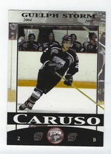 2004-05 Guelph Storm (OHL) Michael Caruso (Fehérvár AV19)