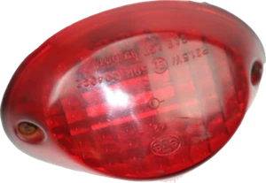 RED SHELL WINDOW for Aprilia 125 Tuono 2003 2004 taillight - Picture 1 of 3