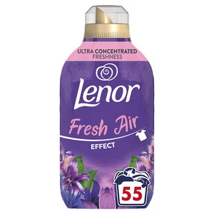 LENOR FRESH AIR MOONLIGHT LILY Laundry Liquid Fabric Softener Bottle 770ml - Picture 1 of 6