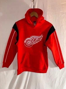 Detroit Red Wings Hockey Sweatshirt Hoodie Jungen M 8 Kinder Jugend rot NEU - Bild 1 von 3