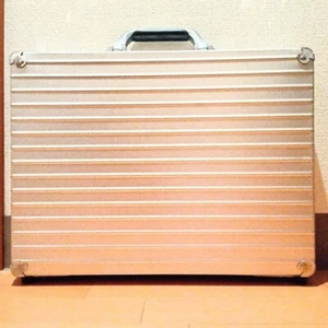RIMOWA Aluminum Attache Case Silver Briefcase - Picture 1 of 6