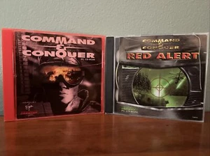 1995 & 1996 Command & Conquer Westwood studios PC Games - SET Of 2  - Picture 1 of 3