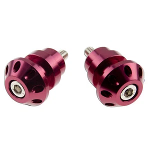 8mm Slider CNC Red For Honda Suzuki GSXR Shooter Swingarm Stand Spools Lift - Picture 1 of 2