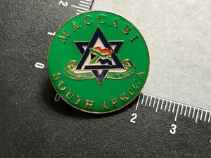 MACCABI JEWISH SPORTS GROUP SOUTH AFRICA Pinback Button BADGE - Picture 1 of 5