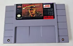 Indiana Jones' Greatest Adventures SNES Super Nintendo 1994 Cart Great Condition - Picture 1 of 6