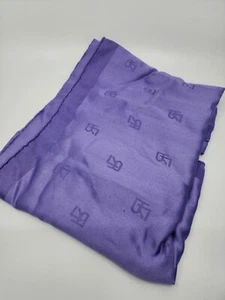 Ralph Lauren lila Etikett 100 % Seidenschal Schal Lavendel groß - Bild 1 von 5