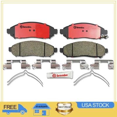 Pastillas de freno delanteras de cerámica XH de alta calidad para Nissan Frontier 2005-2019 Foto 1 de 3