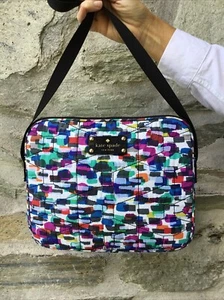 Kate Spade Shopper Signature Spade Quilted Multi Color Crossbody Bag Tablet Case - Picture 1 of 15