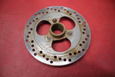 1993 HONDA SPORTRAX 300 ROTOR TRASEIRO FREIO TRASEIRO DISCO SUPORTE CUBO DE MONTAGEM - Imagem 1 de 4