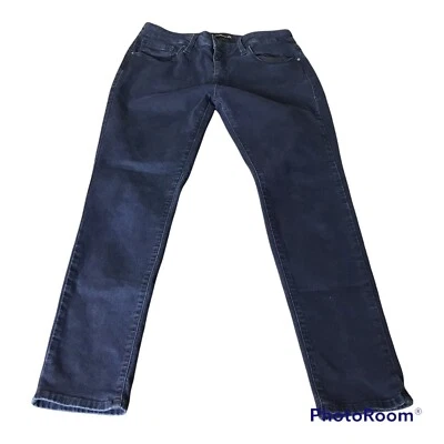 Pantalones de mezclilla Mavi Jeans Alexa tiro medio ajustados para mujer azul lavado oscuro talla 30x28 Foto 1 de 4