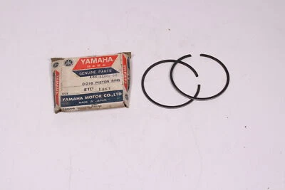 Anillos de pistón Yamaha YDS3 1965-1966 NOS OEM STD 156-11601-00 Foto 1 de 3
