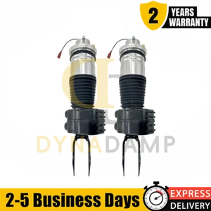 2x Front Air Suspension Shock Struts w/PASM Fit Porsche Taycan Y1 Turbo S 19-24 - Picture 1 of 6