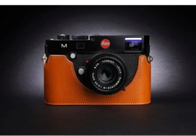 Funda de cuero hecha a mano para media cámara apta para Leica M240p M262 M-M tipo 246 Foto 1 de 4