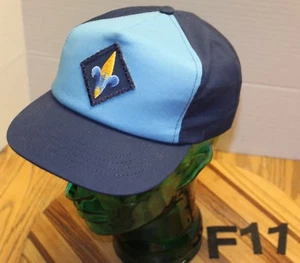 VINTAGE BSA CUB WOLF SCOUTS HAT SNAPBACK SIZE S/M USA MADE VERY GOOD COND F11 - Picture 1 of 3