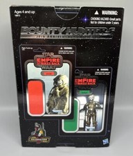 Star Wars Vintage Collection Bounty Hunters 4-LOM & Zuckuss Celebration Foil New