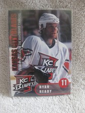 Ryan Ready 2000-01 Kansas City Blades IHL Mint hockey card #11