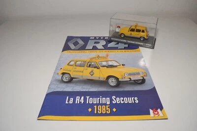 A40 1:43 UNIVERSAL HOBBIES UH MTHIQUE RENAULT R 4 TOURING SECOURS SIN USAR, EN CAJA + REVISTA Foto 1 de 4