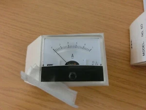 AK Amperemeter; Drehspul-Einbaumeßinstrument m.Spiegelskala NEU OVP - Bild 1 von 4
