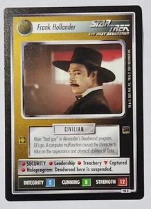 Star Trek CCG Holodeck Adventures Frank Hollander - 98R - NM-MT never played - Picture 1 of 1