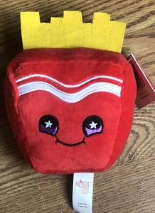 Russ Plush Stuffed 6" Snackeez Frank Fries Toy NEW - Picture 1 of 2