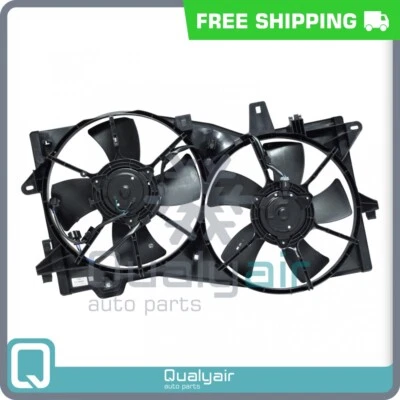 Dual Radiator Cooling Fan Motor Shroud AJ5115025B for 02-06 Mazda MPV MP-V Van - Изображение 1 из 4