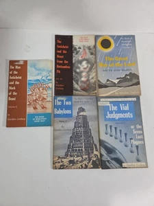 Gordon Lindsay 5 Bible Study Series Booklets Revelation Prophecy Lot - Picture 1 of 6
