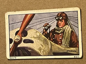 TARJETA DE TABACO ALEMANA DE COLECCIÓN - LA FUERZA AÉREA ALEMANA - SERIE 10 IMAGEN 1 - Imagen 1 de 2