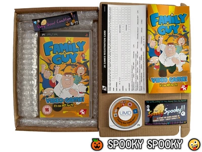 Family Guy Sony PSP - UK PAL VGC CIB with Reg - High Quality Packng - Tracked - Image 1 of 4