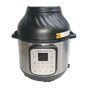 Instant Pot 6 Quart Schnellkochtopf Duo Knusper Luft Friteuse AF-8 mit Luft Friteuse Deckel - Bild 1 von 7