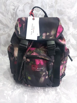 Ted Baker Seren Mochila Británica Grande Nylon Estampado de Flores Bolso Nuevo PVP £155 Foto 1 de 4