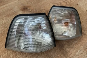 BMW E36 SEDAN 4DR TURN SIGNAL BLINKER INDICATOR CLEAR SET - Picture 1 of 14