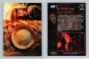 Our Town #33 X-Files Season 2 Topps 1996 Truth Is Out There Parallel Card - Picture 1 of 1
