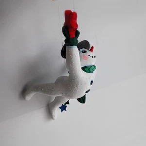 Adorno de Navidad de colección Flying Frosty The Snowman Stars decoración navideña - Imagen 1 de 9