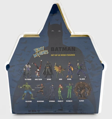 CultureFly Tiny Mights Batman Arkham Asylum Edición Limitada 12 Figuras de Acción DC Foto 1 de 4
