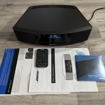 Bose Wave Music Sound Touch System IV Audio CD Player Espresso Black Tested - Image 1 of 4