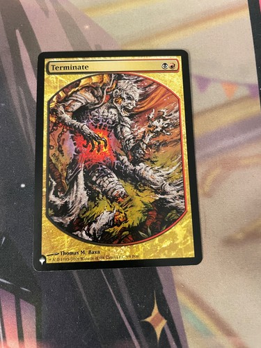 MTG - TERMINATE - FULL ART REPRINT THE LIST - (P09) - NM | eBay
