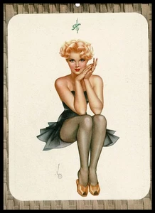 Vintage Varga December 1946 Esquire Pin-Up Calendar Page | 10 1/2" x 12" | Excl - Picture 1 of 5