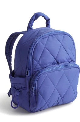 Vera Bradley Bancroft Featherweight Backpack Deep Ultramarine Blue NWT - Image 1 of 4