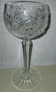 Vintage Bohemian crystal hock glass. (960) - Picture 1 of 4