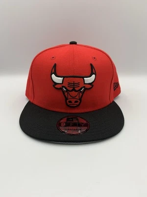 Chicago Bulls NBA New Era 9Fifty Snapback Rojo Negro Gorra Sombrero Nuevo Foto 1 de 4