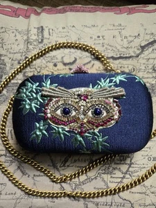 Gucci Broadway Clutch in Jacquard Owl - Picture 1 of 11