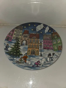 AK Kaiser Porzellan Weihnachtsteller Zierteller Wandteller - Picture 1 of 2