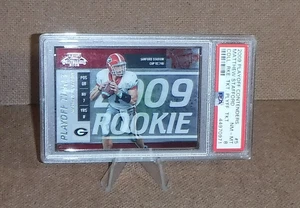 2009 Playoff Contenders Matthew Stafford College Rookie Ticket 59/99 PSA 8 - Bild 1 von 2
