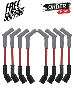 HINSON Set filo candela rosso 45* Performance LS1 LS2 LS3 LS6 LS7 LSA - Foto 1 di 6