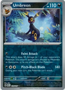Umbreon 130/197 | Obsidian Flames | Uncommon Reverse Holo | NM Pokémon Card - Picture 1 of 1