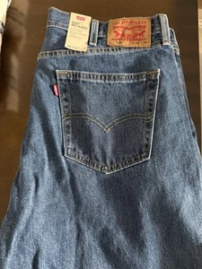 Levi's 550 Men's Relaxed Fit Jeans - Stonewash Blue NWT Size 40x32 - Picture 1 of 3