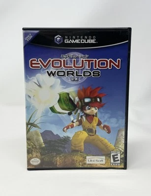 Reacondicionado Evolution Worlds Nintendo GameCube Completo CIB con Tarjeta Reg | Probado Foto 1 de 4