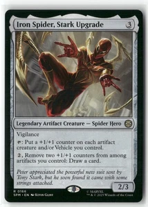 2025 MTG Marvel's Spider-Man Iron Spider, Stark Upgrade Expansion/Rare #166 - Picture 1 of 2