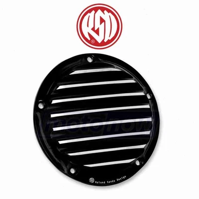 RSD Nostalgia Derby Cover for 2008-2011 Harley Davidson FXCWC Rocker C - tg Foto 1 de 4